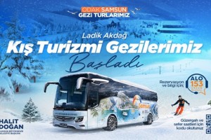 Odak Samsun Otobüsleri ile Kışın Rota “ LADİK AKDAĞ”